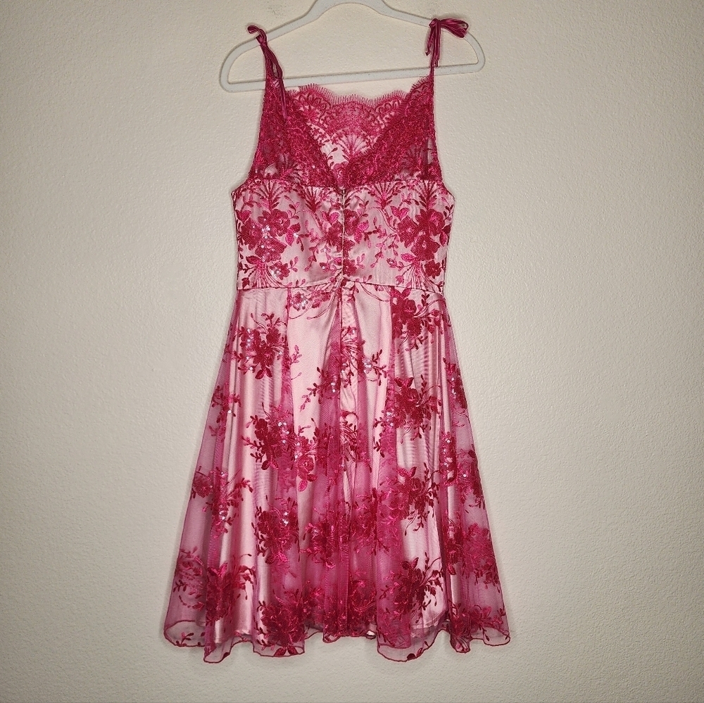 Anthropologie Eva Franko Pink Dress 6 - Picture 3 of 6